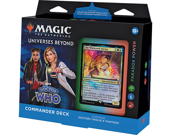 Magic the Gathering Universes Beyond Doctor Who Commander Decks