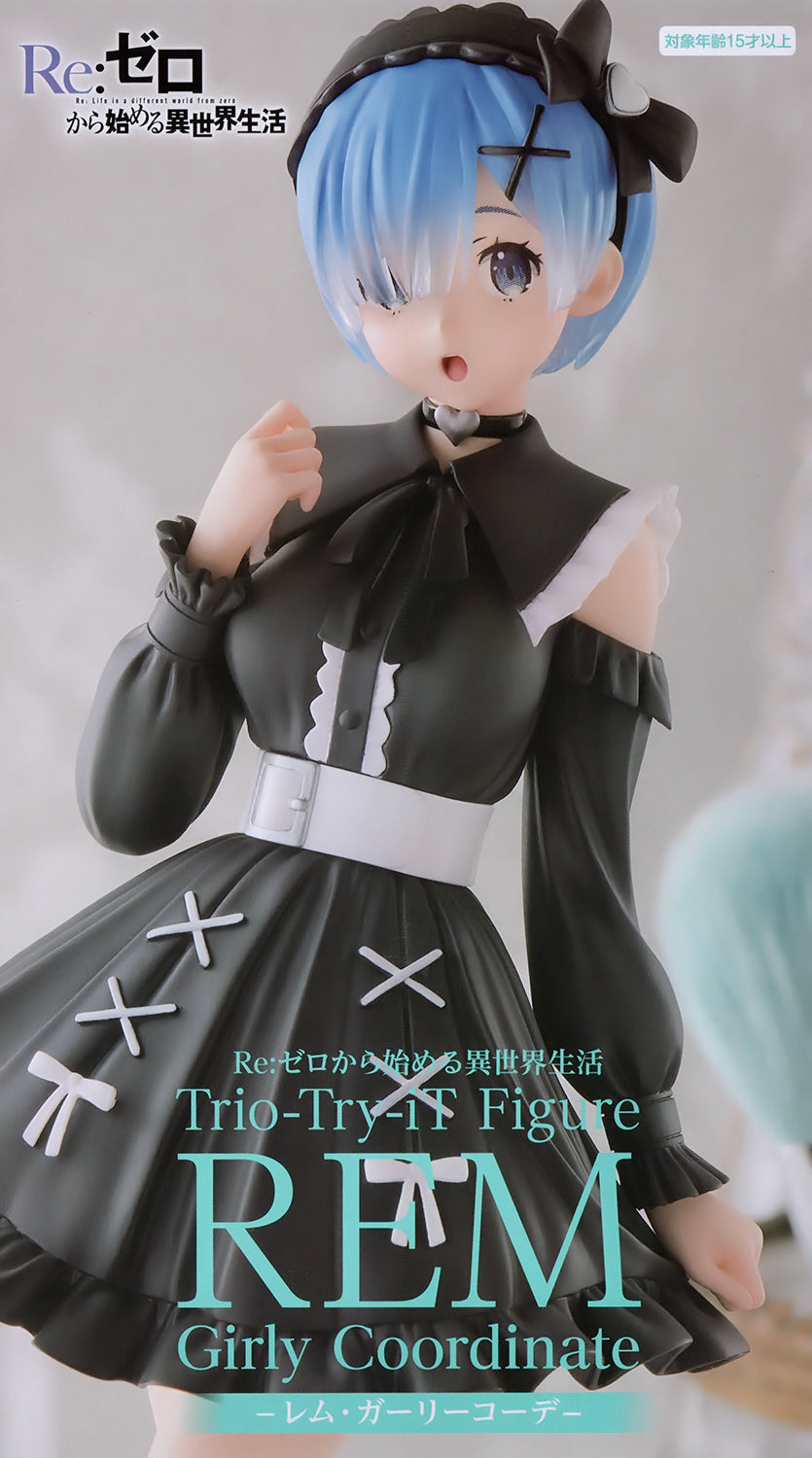 Re:Zero Starting Life in Another World Trio-Try-iT Rem Girly Corde Figure