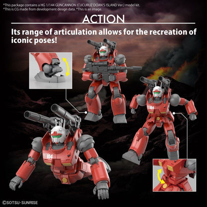 Guncannon (Cucuruz Doan’S Island Ver.) HG 1/144 Model Kit