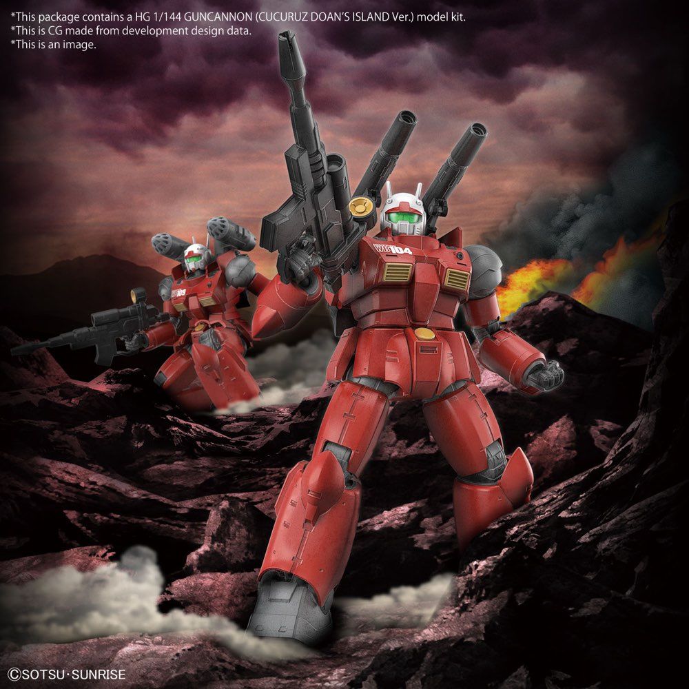 Guncannon (Cucuruz Doan’S Island Ver.) HG 1/144 Model Kit