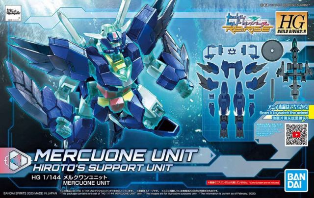 Mercuone Unit Gundam Build Divers HGBD 1/144