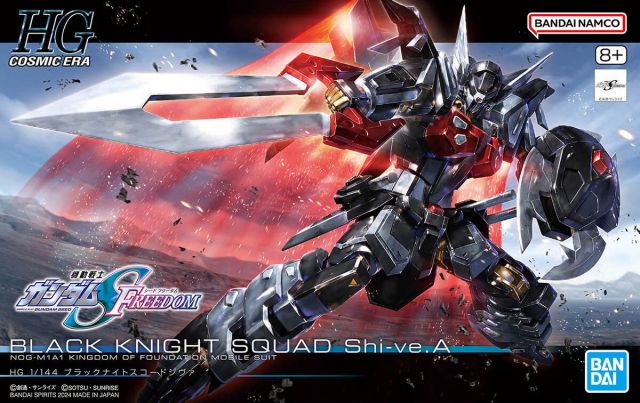 Black Knight Squad Shi-ve.A HG 1/ 144 Model Kit