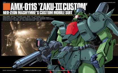 HG AMX-011S Zaku-III 1/144 Model Kit