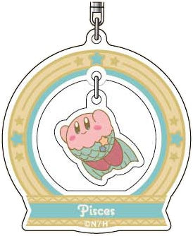 Kirby KIRBY Horoscope Collection Yuratto Acrylic Keychain