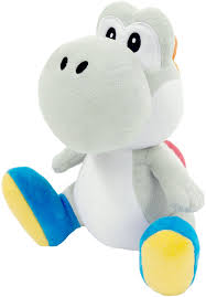 White Yoshi S (Super Mario Brothers)