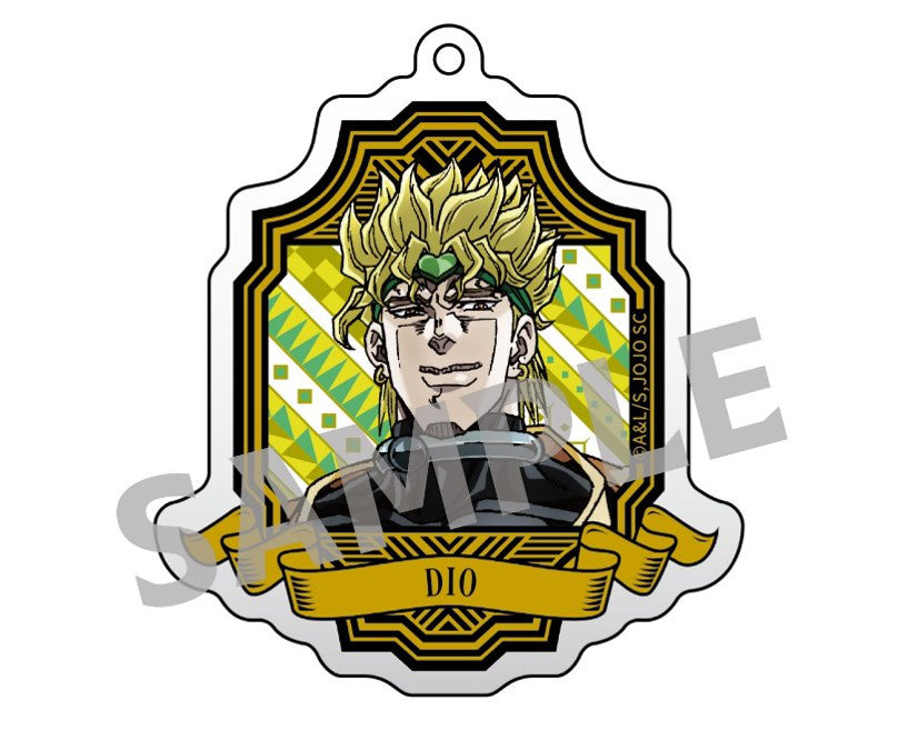 Anime JoJo's Bizarre Adventure Stardust Crusaders : Acrylic Keychain (RE) 7 DIO