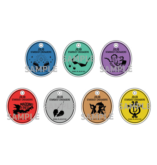 Anime JoJo's Bizarre Adventure Stardust Crusaders : Acrylic Charm Collection