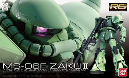 MS-06 Zaku II (Green) RG 1/144 Model Kit