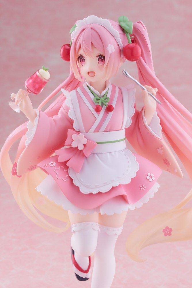 Sakura Miku Newly Written Japanese Cafe Figure