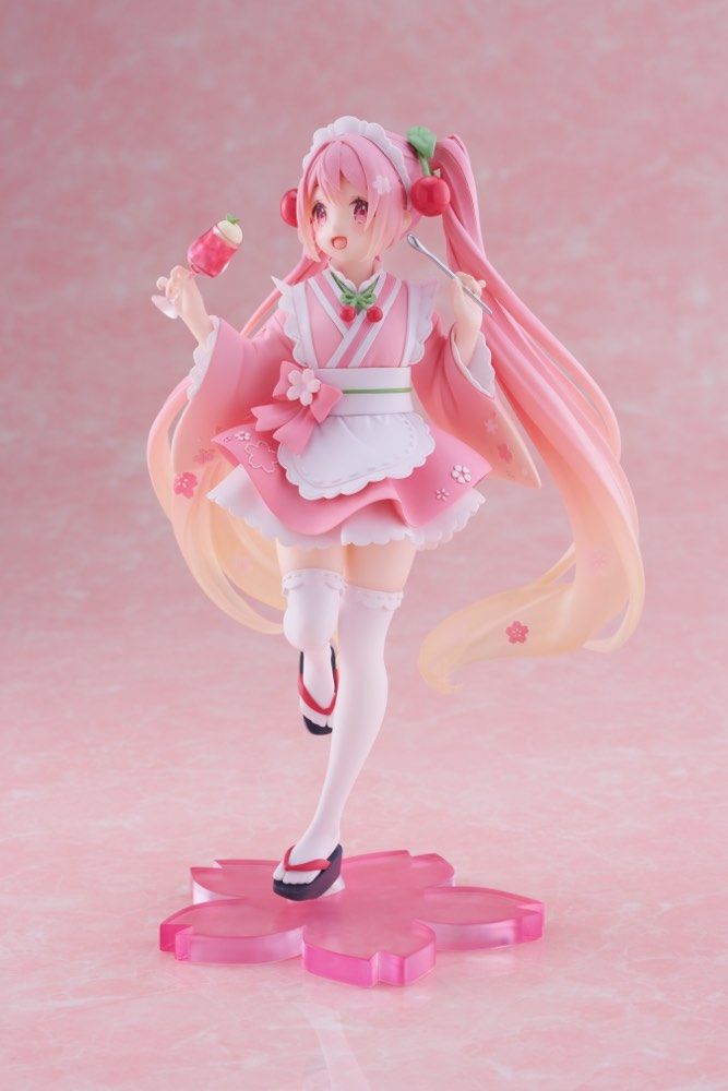 Sakura Miku Newly Written Japanese Cafe Figure