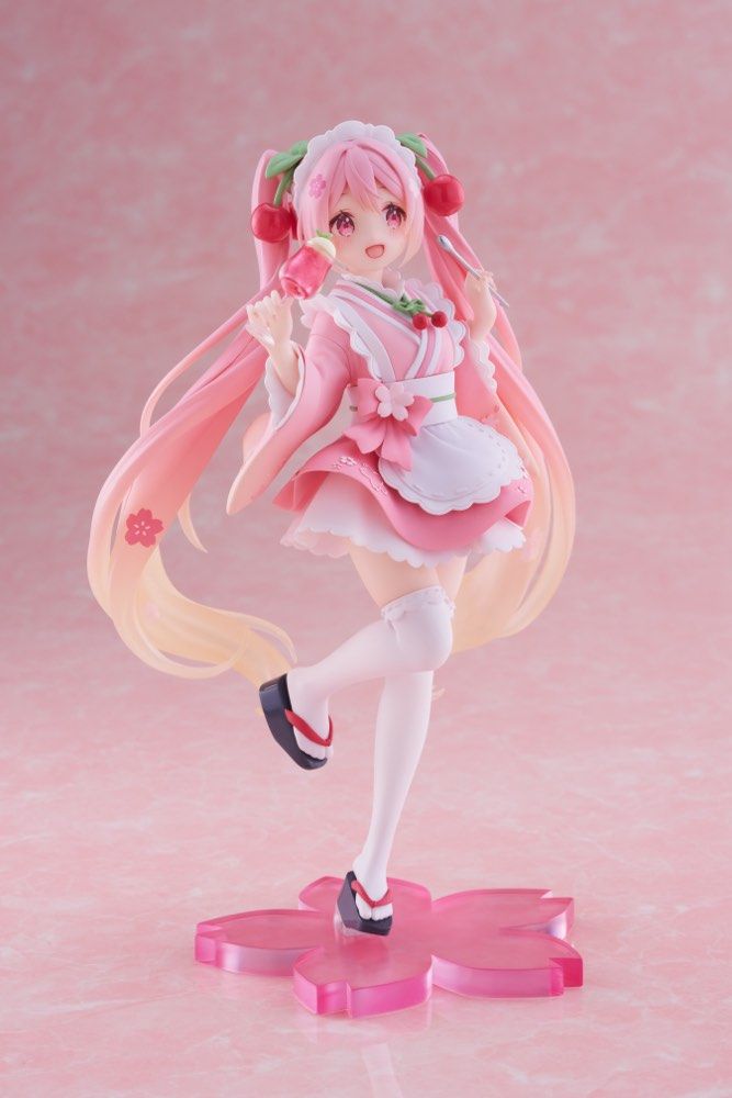 Sakura Miku Newly Written Japanese Cafe Figure