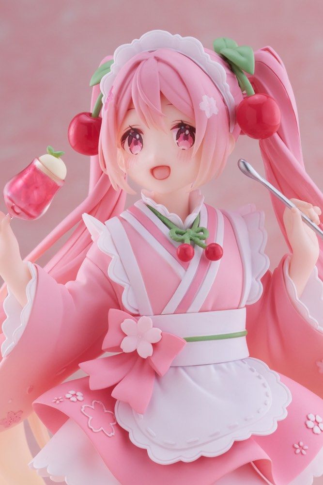 Sakura Miku Newly Written Japanese Cafe Figure