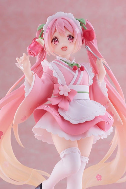 Sakura Miku Newly Written Japanese Cafe Figure