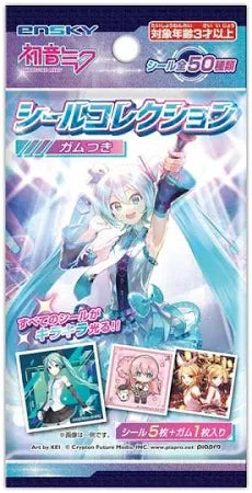 Hatsune Miku Sticker Collection with Gum