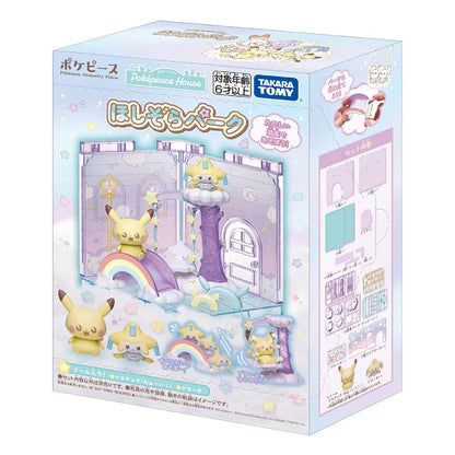 Pokemon Poke Peace House Starry Sky Park Pikachu & Jirachi