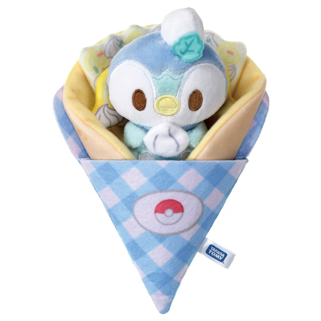 Pokemon Peace Piplup Crepe Plushie