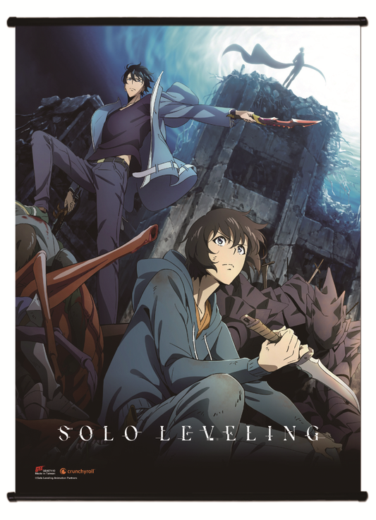 Solo Leveling - Sung Jinwoo Key Art Wallscroll