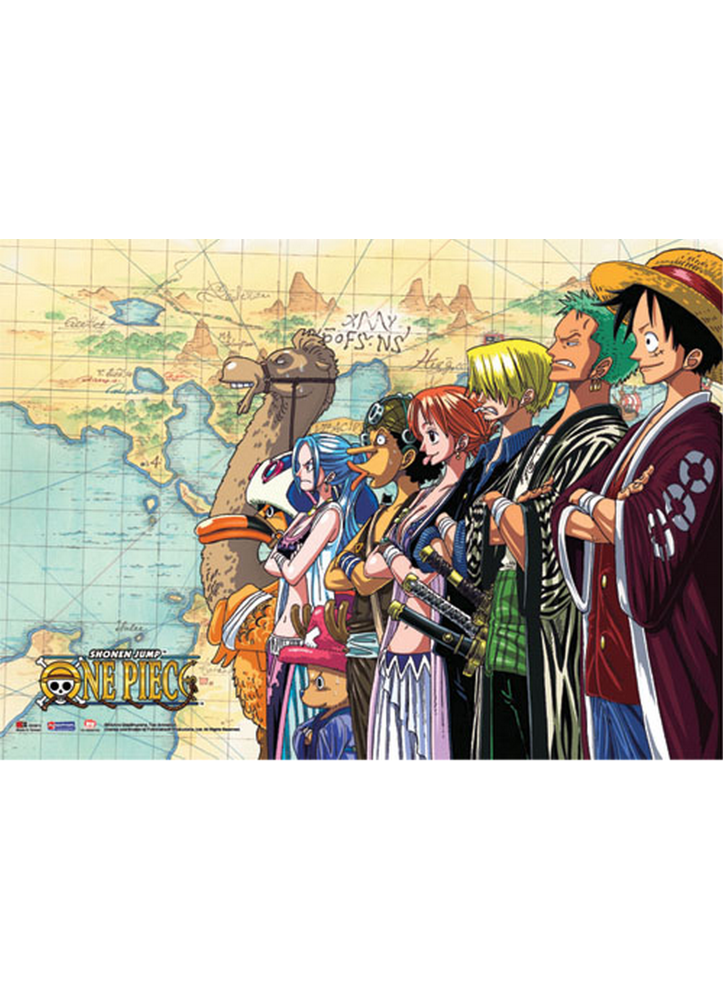 One Piece - Straw Hats Crew Wall Scroll 31"x43"