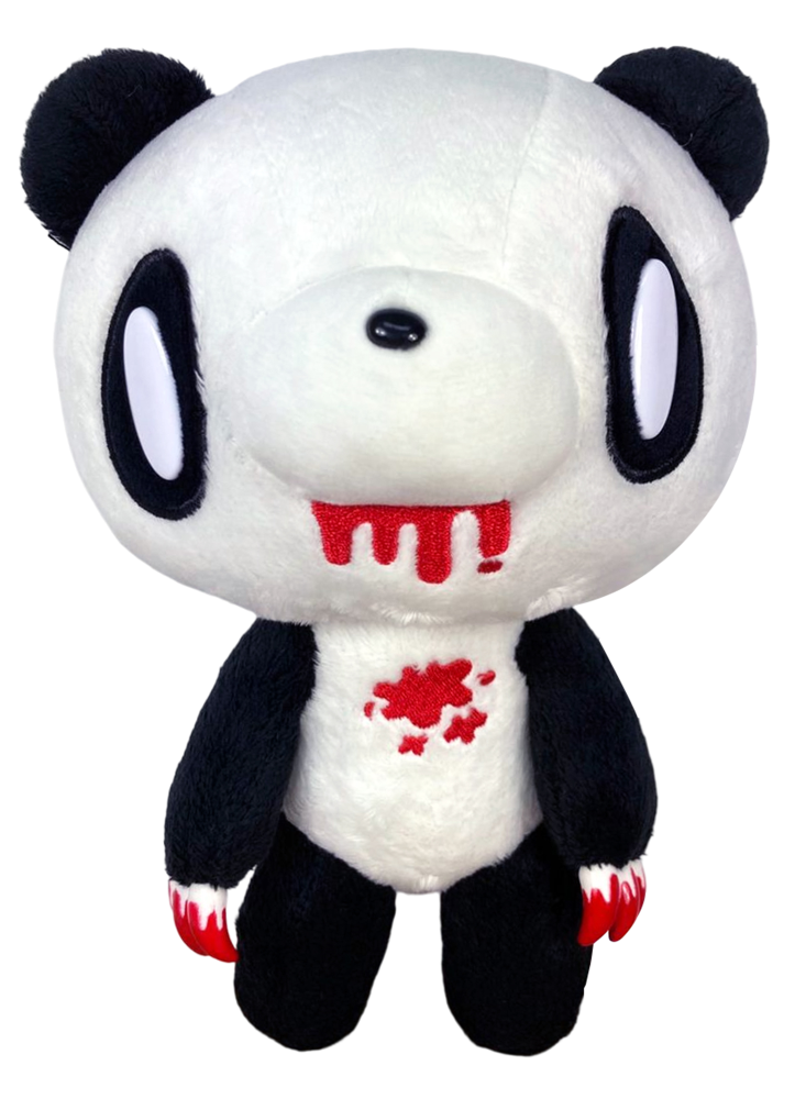 Gloomy Bear And Gloomy - Black White Gloomy Bear Plush 8"