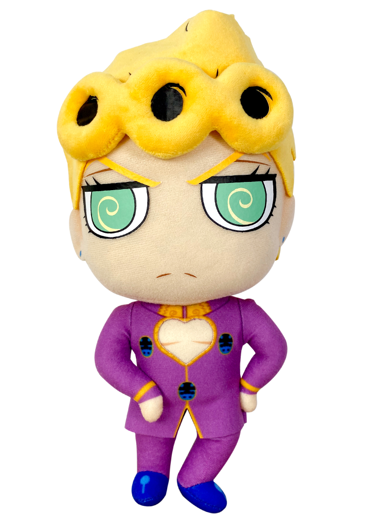 Jojos S4 - Giorno Giovanna SD Pose Plush 8"