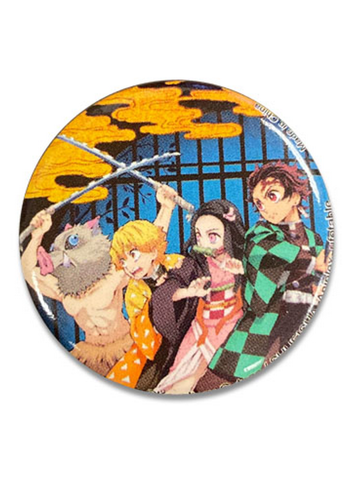 Demon Slayer Group 2 Button 1.25"