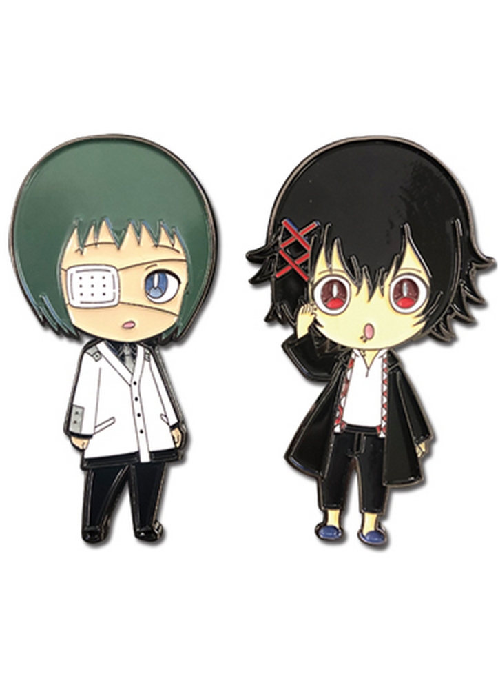 Tokyo Ghoul:re - Tooru Mutsuki & Juuzou Suzuya Pins