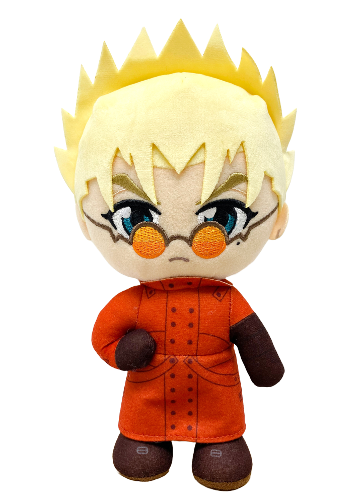 Trigun Vash Face Change Plushie 8"