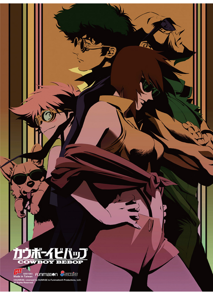 Cowboy Bebop Group SS Wall Scroll 18.5" x 25.2"