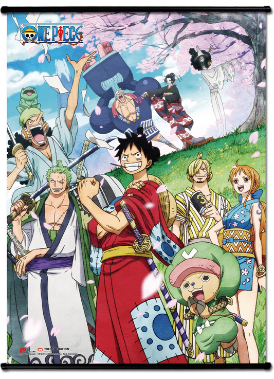 One Piece - Wano Country Keyart Wall Scroll 31"x43"