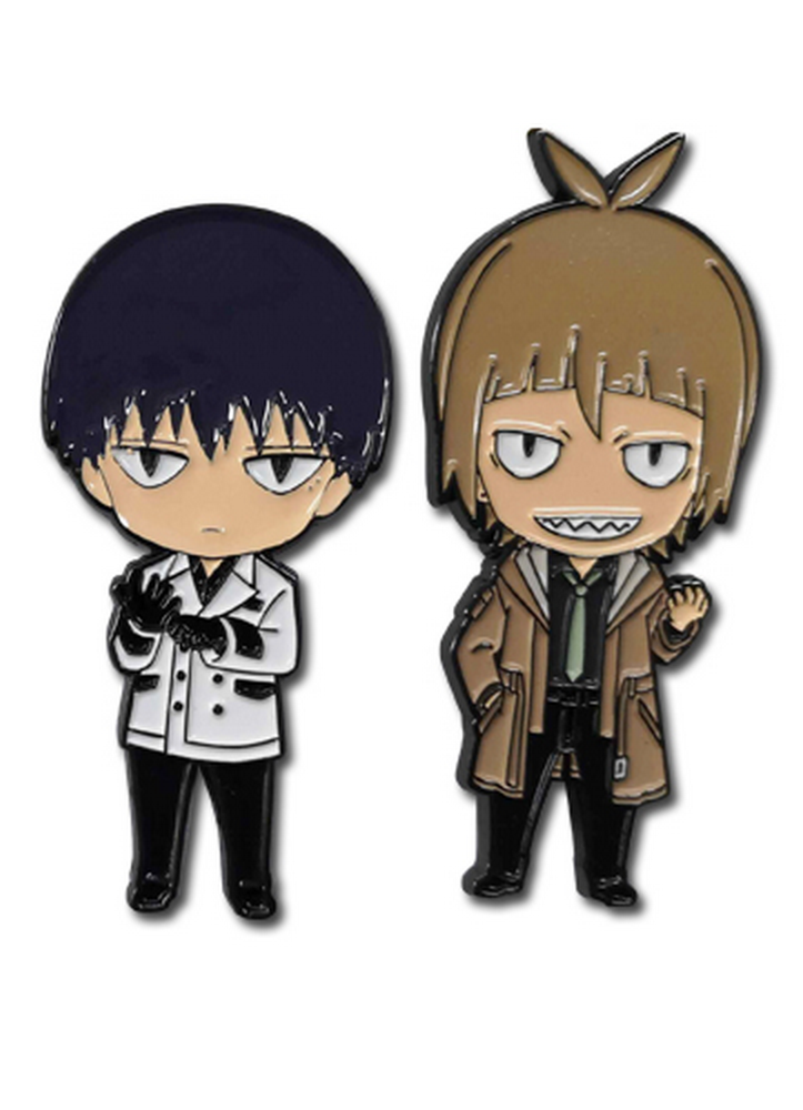 Tokyo Ghoul:re - Kuki Urie & Ginshi Shirazu Pins