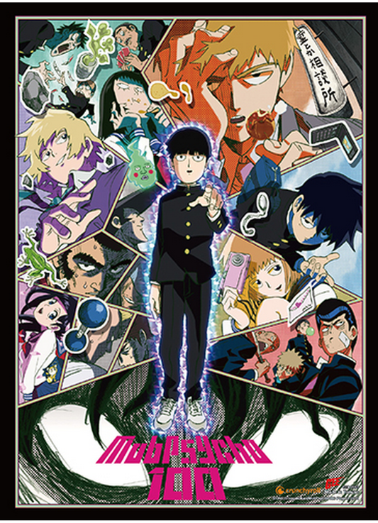 Mob Psycho 100 Key Art SS 18.5"X25.2" Wall Scroll