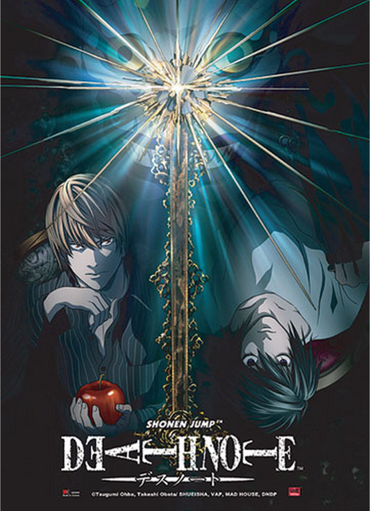 Death Note Light vs L Wall Scroll